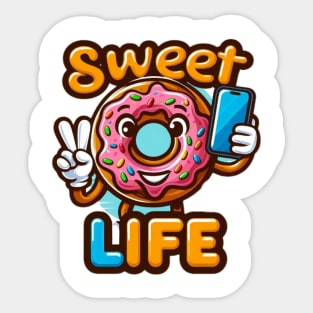 Donut Sweet Life Sticker
